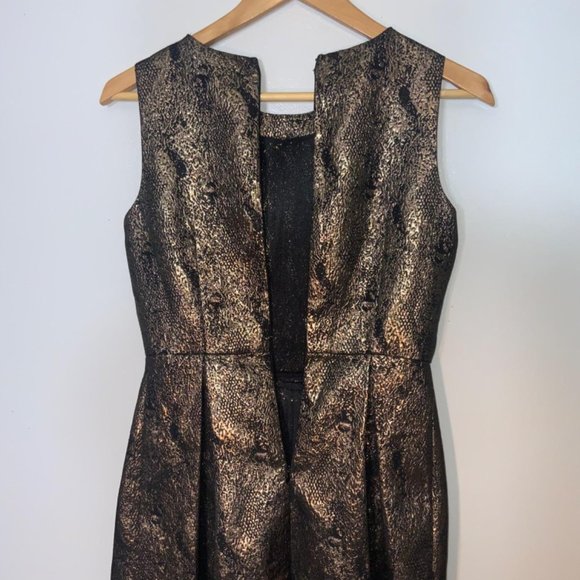 Romeo + Juliet Embellished Gold Dress - Picture 4 of 7